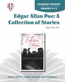 Paperback Edgar Allan Poe: A Collection of Stories - Student Packet by Novel Units Book