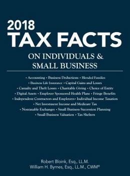 Paperback 2018 Tax Facts on Individuals & Small Business Book