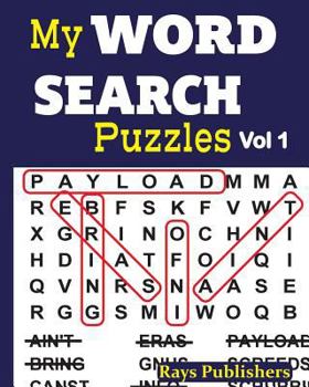 Paperback My Word Search Puzzles [Large Print] Book
