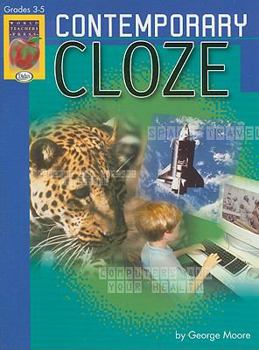 Paperback Contemporary Cloze, Grades 3-5 Book