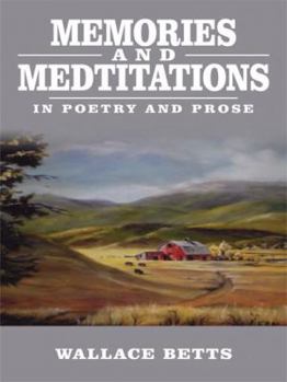 Paperback Memories and Meditations: In Poetry and Prose Book