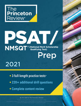 Paperback Princeton Review Psat/NMSQT Prep, 2021: 3 Practice Tests + Review & Techniques + Online Tools Book