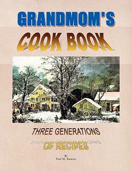 Paperback Grandmom's Cookbook Book