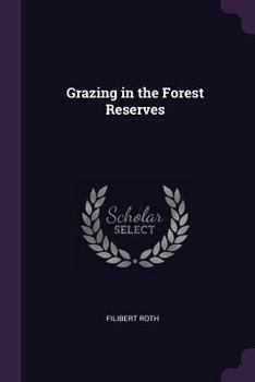 Paperback Grazing in the Forest Reserves Book