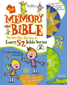 Hardcover The Memory Bible: The Sure-Fire, Fun Way to Learn 52 Bible Verses [With CD] Book