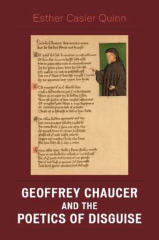 Paperback Geoffrey Chaucer and the Poetics of Disguise Book