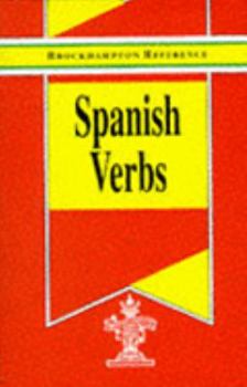 Hardcover Spanish Verbs (Brockhampton Reference Series (Bilingual)) Book