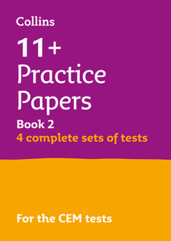 Paperback Collins 11+ - 11+ Verbal Reasoning, Non-Verbal Reasoning & Maths Practice Papers Book 2 (Bumper Book with 4 Sets of Tests): For the Cem 2021 Tests Book