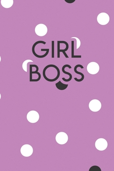 Paperback Girl Boss: 110 Blank Lined College Ruled Journal for Women Book