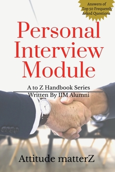 Paperback Personal Interview Module Book