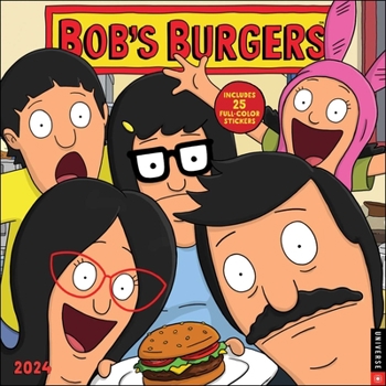 Calendar Bob's Burgers 2024 Wall Calendar Book