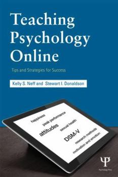 Paperback Teaching Psychology Online: Tips and Strategies for Success Book