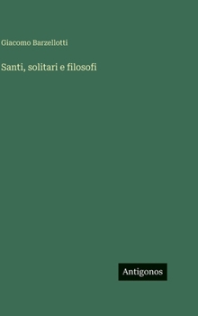 Hardcover Santi, solitari e filosofi [Italian] Book