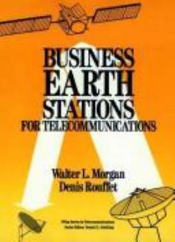 Hardcover Business Earth Stations for Telecommunications Book