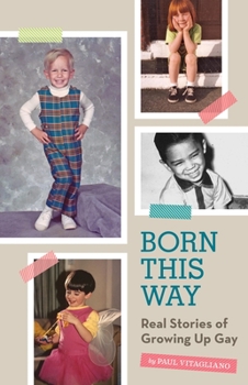 Hardcover Born This Way: Real Stories of Growing Up Gay Book