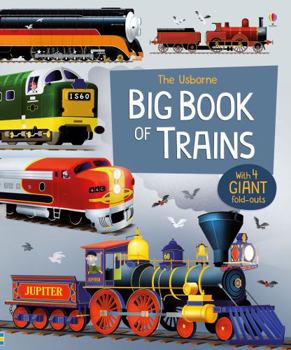 Hardcover Big Book Of Trains Book