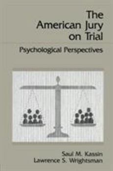 Paperback The American Jury On Trial: Psychological Perspectives Book