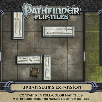 Board Game Pathfinder Flip-Tiles: Urban Slums Expansion Book