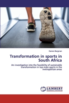 Paperback Transformation in sports in South Africa Book