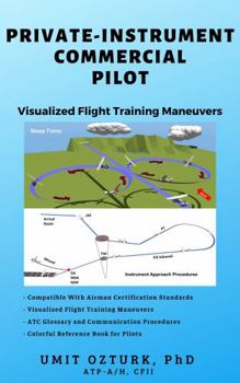 Hardcover Visualized Flight Training Maneuvers: Private, Instrument and Commercial Pilot (A5 Size) Book