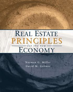 Hardcover Real Estate Principles for the New Economy [With CDROM] Book