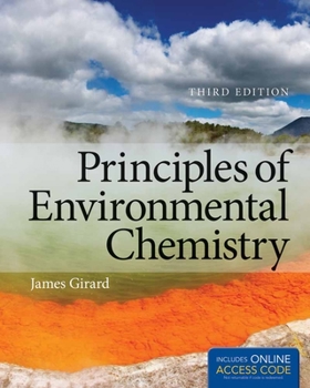 Hardcover Principles of Environmental Chemistry Book