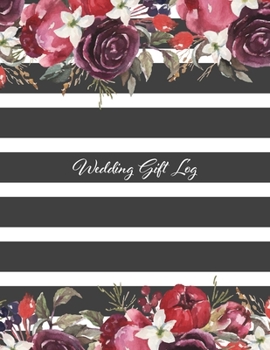 Paperback Wedding Gift Log: Gift Book & Organizer, Gift Registry Book