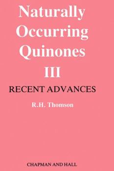 Hardcover Naturally Occurring Quinones Book