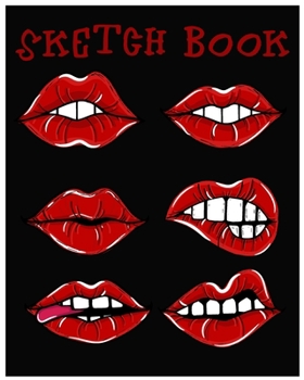 SKETCH BOOK: A Large Notebook With Blank Paper for Drawing, Writing, Painting, Sketching, 100 Pages, 8x10