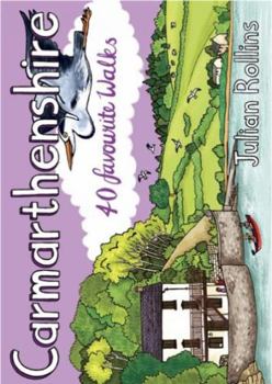 Paperback Carmarthenshire: 40 favourite walks Book