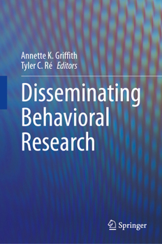 Hardcover Disseminating Behavioral Research Book