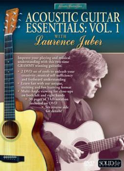 DVD Acoustic Masterclass, Vol 1: Laurence Juber -- Acoustic Guitar Essentials, 2 DVDs Book