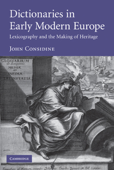 Paperback Dictionaries in Early Modern Europe: Lexicography and the Making of Heritage Book