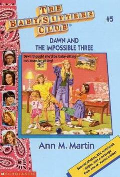 Paperback BSC #05 Ce: Dawn and the Impossible Three: Dawn and the Impossible Three Book