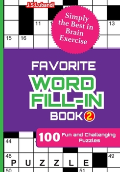 Paperback FAVORITE WORD FILL-IN Book 2 [Large Print] Book