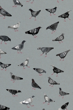 Notes: A Blank Squared Paper Journal with Pigeons Doing Pigeon Things Cover Art