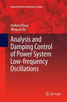 Paperback Analysis and Damping Control of Power System Low-Frequency Oscillations Book