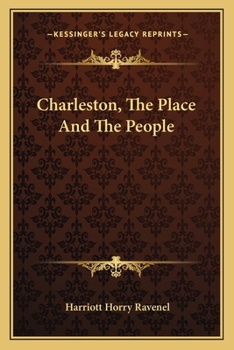 Paperback Charleston, The Place And The People Book