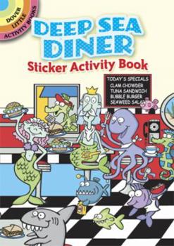 Paperback Deep Sea Diner Sticker Activity Book