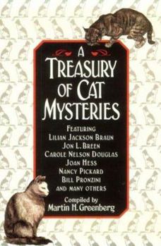 Paperback Treasury of Cat Mysteries (Tr) Book