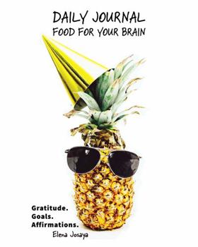 Paperback Daily Journal: Food for Your Brain Book