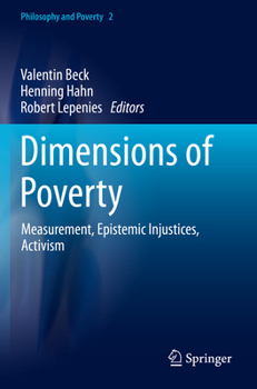 Paperback Dimensions of Poverty: Measurement, Epistemic Injustices, Activism Book