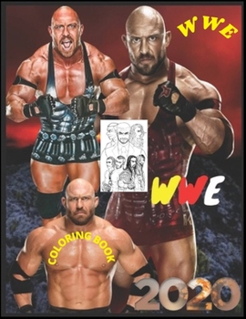 WWE Coloring Book: Coloring Book for Kids and Adults with Fun, Easy, and Relaxing