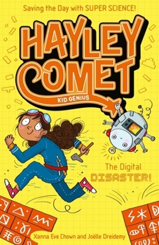 Paperback Hayley Comet, Kid Genius: The Digital Disaster! Book