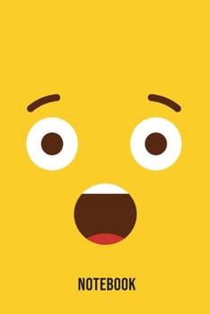 Notebook: Shocked Emoji Emoticons Notebook,: Emoticons Notebook For Kids, social media emoticons Journal, Emoticon Face Themed Birthday, Emoji ... Emoji Stuff, 120 Pages, 6x9, Matte Cover.