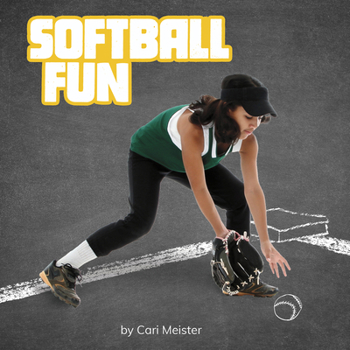 Hardcover Softball Fun Book