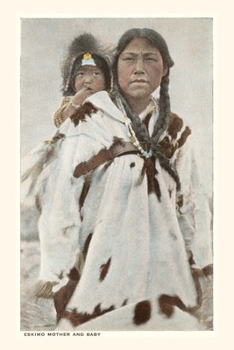 Paperback Vintage Journal Indigenous Alaskan Woman and Baby Book