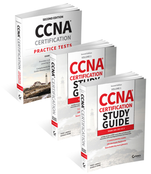 Paperback CCNA Certification Study Guide Volume 1, Volume 2, and Practice Tests Kit: Exam 200-301 Book