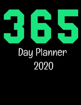 Paperback 365 Day Planner 2020: One Year Daily Planner For Daily Reflection & Activities Book