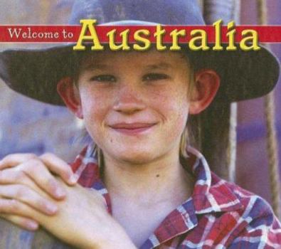 Library Binding Welcome to Australia Book
